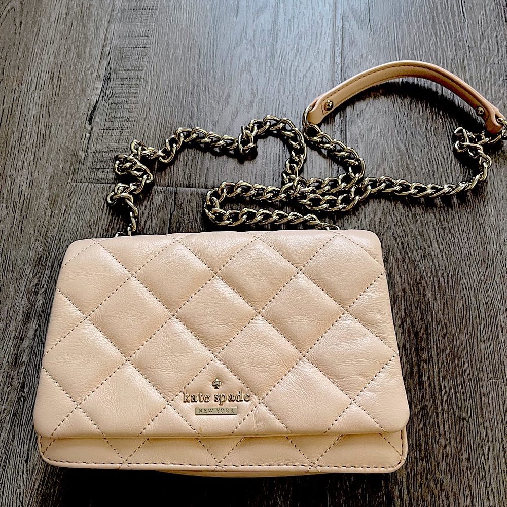 Kate Spade quilted crossbody bag